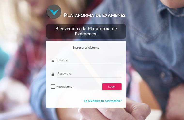 Plataforma de Exámenes